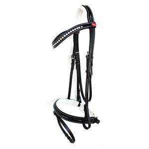 Nouveau produit 2026 : Bridon sans bit Sidepull Hackamore, collier de cheval à superposition douce nouée, pour l'équitation western - Product Image 4