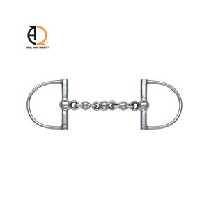 Stainless Steel Snaffle Bit for Horse Riding Training Horse Mouth Bits - Product Image 1