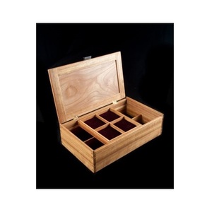 Durable Wooden Jewelry Keeper Box Made for Neat <b>Storage</b> of Personal Accessories Rings <b>Earrings</b> Necklaces Bracelets and Gifts - Product Image 2