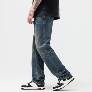 Jeans décontractés amples pour hommes RELEVO INDUSTRIES - Bleu délavé, séchage rapide, coupe confortable - Product Image 4