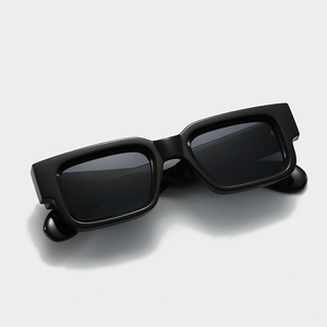 Lmamba 3401 2024 New Fashion Small Frame Personalized Square Retro Shade Versatile Advanced <b>Sunglasses</b> for Men and Women - Product Image 3