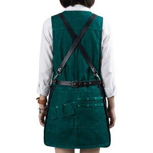 <b>Aprons</b> for Men Women custom logo carpenter <b>work</b> <b>aprons</b> heavy duty latest style custom logo canvas cooking <b>apron</b> - Product Image 2