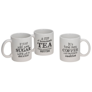 Juego de 3 Tazas de Cerámica LUKA STONEWARE de 330 ml, Tazas Surtidas - Product Image 2
