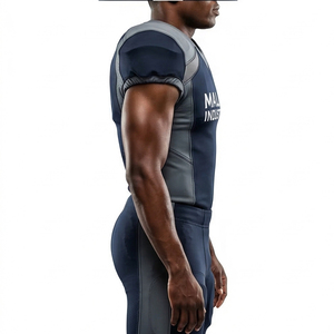 Uniformes de football américain personnalisés par sublimation, design sur mesure, short en twill cousu, respirant et anti-humidité pour le jeu - Product Image 4