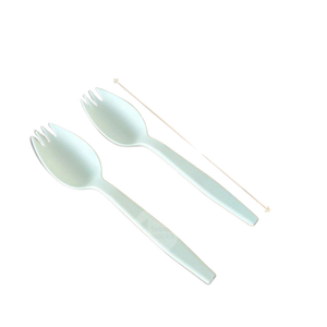 Fourchettes en papier écologiques de 155 mm pour glaces, gâteaux et collations – Lot de 25 pour cafés et services de traiteur – Utilisation pour desserts et repas 2026 - Product Image 1