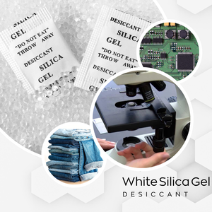 Perles de gel de silice déshydratantes, sachets absorbants l'humidité pour l'électronique, le cuir et le rangement des vêtements - Product Image 5