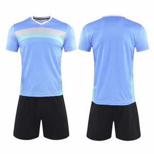 Servicio profesional de impresión por transferencia de calor personalizado para uniformes de partidos de fútbol, conjunto de camisetas de fútbol en múltiples colores y diseños - Product Image 5