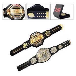 Cinturones de Campeonato de Lucha Libre Personalizados Intercontinentales UFC Classic Legacy USA, Hebilla de Acero Inoxidable Ecológica - Product Image 2