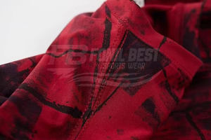 Camiseta de Fábrica Personalizada, 100% Poliéster, Cuello Redondo, Manga Corta, Corte Regular, Secado Rápido, Impresión por Sublimación, Talla Grande, Frente Liso - Product Image 5