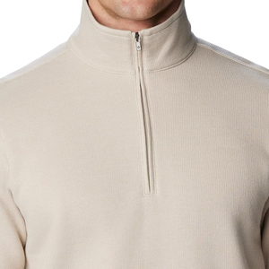 Sweat-shirt à col roulé en polaire pour homme, sans doublure, 100 % coton, doux, durable, coupe-vent, respirant, décontracté, sportif, automne, haute qualité - Product Image 6