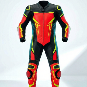 Vestes de moto en cuir véritable de qualité supérieure, vêtements de moto pour hommes, combinaisons de course automobile à prix abordable - Product Image 1