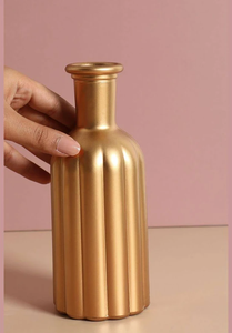 Jarrón de Metal Hecho a Mano con Diseño Elegante, Lujoso, Duradero y Ligero, Centro de Mesa Tradicional para Bodas, Decoración de Interiores para Sala de Estar - Product Image 3