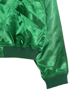 Chaqueta Universitaria de Satén Unisex Personalizada OEM, Chaqueta Letterman de Alta Calidad con Logotipo y Colores Personalizados - Product Image 4