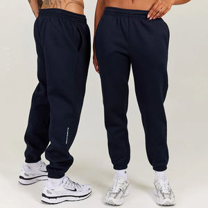 Pantalon de survêtement gris clair pour homme avec taille élastique et poches latérales, pantalon de jogging décontracté en tissu tricoté respirant, idéal pour l'automne - Product Image 3