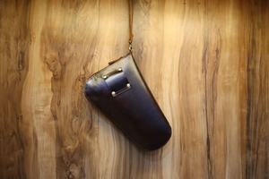 Western Hand Tooled <b>Gun</b> Covers Leather Comfortable Carry Holsters for Security Hold Western Concealed Carry Clip Holster <b>Cases</b> - Product Image 6