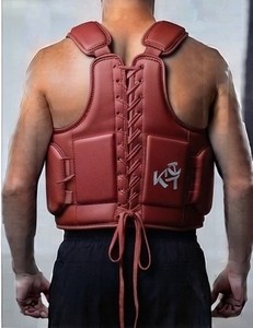 Protector de Pecho Unisex para Adultos, para Muay Thai, Taekwondo, Kickboxing, Entrenamiento, PVC, Cuero PU, Protector Corporal, Logotipo Personalizado, Todos los Colores, Venta al Por Mayor - Product Image 2