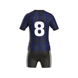 Conjunto de Uniforme de Balonmano Personalizado, Camiseta Deportiva con Cuello en V, Ropa Deportiva con Estampado del Equipo, Camiseta de Manga Corta y Pantalones Cortos para Entrenamiento de Club - Product Image 2