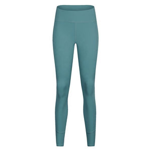 Venta al por mayor 2026 Novedad Ropa de yoga sólida Leggings de cintura alta sin costuras de Spandex/Nylon para levantar glúteos y moldear el cuerpo - Product Image 2