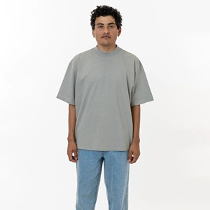 Camisetas de mezclilla lisas para ropa urbana con estampado DTG, tallas grandes para hombre, camisetas vintage personalizadas, camisetas oversize con lavado ácido - Product Image 5