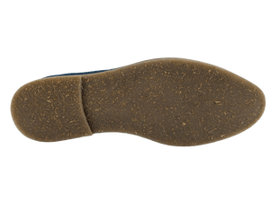 Mocassins en daim bleu marine Dlords, à enfiler, bout rond, doublure en cuir véritable, semelle extérieure en TPR, semelle intermédiaire en EVA, légers, toutes saisons, confortables - Product Image 4