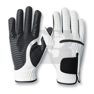 Hot Selling Custom Logo Personalized Premium Quality Golf Gloves Cabretta Leather Durable Outdoor Activities <b>Maximize</b> Wear - Product Image 4