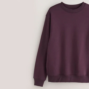 เสื้อสเวตเชิ้ตพรีเมียม ผ้าฝ้ายฟลีซ 100% สวมใส่สบาย แขนยาว อุ่นสำหรับฤดูหนาว คอกลม ทรงพอดีตัว ระบายอากาศได้ดี เป็นมิตรต่อสิ่งแวดล้อม - Product Image 3