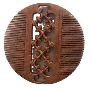 Peigne à cheveux artisanal en bois avec manche, pour usage en salon, en provenance d'Inde, vente en gros de peignes en bois pour usage commercial - Product Image 4