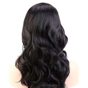 Perruque brésilienne professionnelle pour femmes, cheveux naturels et fluides, lisses, Remy, double trame, permanentés - Product Image 2
