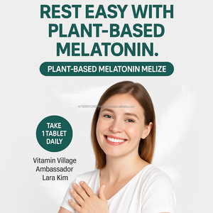 Plant Based Melatonin 2mg with <b>Tomato</b> Extract Capsule for Night Time Relaxation <b>Support</b> OEM Korea Health Supplement - Product Image 6
