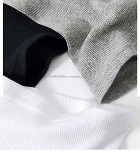 Débardeurs de musculation de haute qualité pour la salle de sport, vente en gros, débardeurs pour hommes, décontractés, côtelés, en coton, tricotés élastiques - Product Image 5