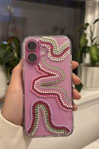 เคสโทรศัพท์มือถือ TPU ใสลายลูกปัดแก้วแบบนามธรรมสีสันสดใส  งานแฮนด์เมด ป้องกันด้านหลัง - Product Image 3