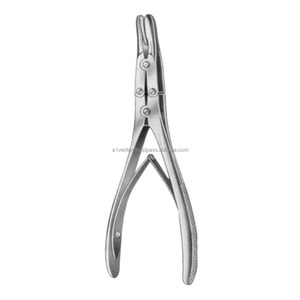 High Quality A-1 VERITAS Straight & Curved Ruskin Bone Rongeur Forcep Stainless Steel Bone Surgery Instrument | needle holder - Product Image 3