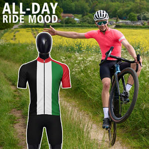 Ropa de Ciclismo Five B Summer Wear, Jersey de Ciclismo para Hombre, Diseño Personalizado, Jersey de Ciclismo Ligero con Acolchado para Hombre - Product Image 3