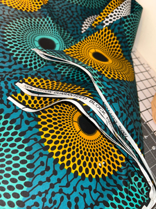 ผ้าพิมพ์ลายแอฟริกันอังการาสีสันสดใสสำหรับตัดเย็บเสื้อผ้า งานฝีมือ เครื่องประดับ แฟชั่น Hitjem Export Island Supplier - Product Image 6