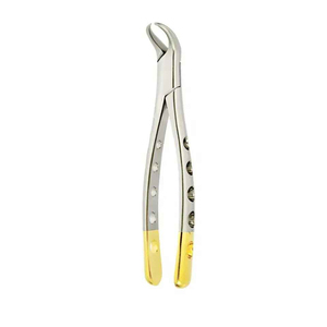 Forceps d'extraction dentaire manuels en acier inoxydable de qualité médicale, instrument chirurgical pour l'élimination des dents inférieures, conception durable - Product Image 1