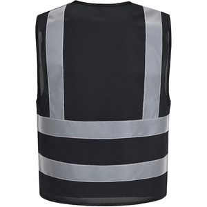 Chaleco de Seguridad Reflectante de Alta Visibilidad TACHTICAL STANDARD con Logotipo Personalizado, Multibolsillos, de Poliéster, Impermeable, con Luz LED Intermitente Clase 2 - Product Image 5