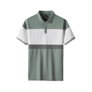 Vente en gros de polos 100% polyester personnalisables, t-shirts pour hommes, polos de golf brodés sur mesure, polos en polyester pour hommes - Product Image 6