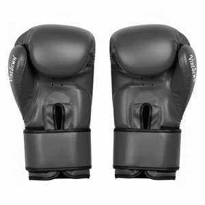Gants de boxe en cuir personnalisés de qualité supérieure en gros OEM |   Gants de sparring réglables à fermeture auto-agrippante |   Équipement d'entraînement avec logo personnalisé - Product Image 2