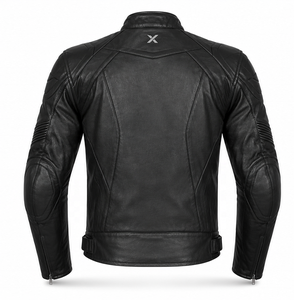 Chaqueta de Motocicleta Deportiva de Cuero de Alto Rendimiento |   Negro Marrón Carbón |   Fabricante OEM ODM |   Diseño de Calidad Premium |   Ropa de Carreras - Product Image 3