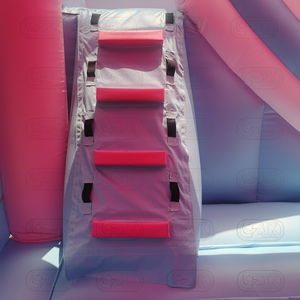 Dễ thương Cô gái chuyên nghiệp bên tổ chức sự kiện cho thuê Unicorn thương mại Inflatable nhà trả lại <span class=keywords><strong>Combo</strong></span> bouncy nhảy lâu đài trượt - Product Image 5