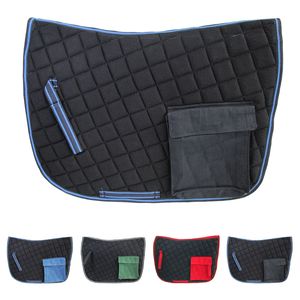 Nuevas y Elegantes Almohadillas para Silla de Montar de Doma con Bolsillo, Espuma Cómoda, Equipo de Equitación al por Mayor, Tela Premium - Product Image 2