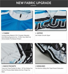 Maillot de cyclisme pour homme à manches courtes, Haut de cyclisme, Maillot de vélo, Chemise de cyclisme - Product Image 5