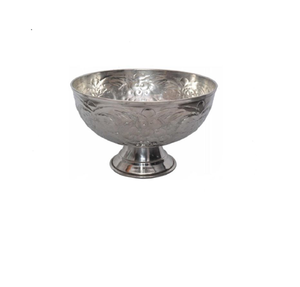Grands bols à salade en métal martelé doré, de luxe, pour la décoration intérieure, en acier inoxydable, pour servir les fruits et les noix, pour la cuisine - Product Image 5