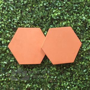 Carrelage hexagonal en terre cuite de haute qualité 20 mm, style vietnamien classique traditionnel, personnalisable, solide, pour décoration extérieure, café, bureau - Product Image 4