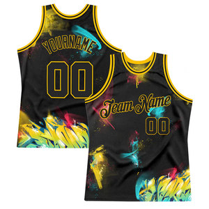 Camiseta de Baloncesto Sublimada Personalizada con Estampado de Palmeras Tropicales, Unisex, Sin Mangas, Transpirable, de Malla, Uniforme de Equipo para Adultos, Logotipo Frontal - Product Image 4