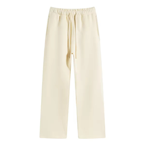 PHANTOM IMPEX Pantalon de jogging décontracté pour homme, taille élastique avec cordon de serrage, en tissu tricoté de coton doublé polaire mi-lourd pour l'automne - Product Image 6