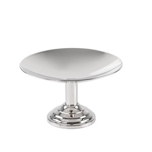 Adorable support à gâteau rond avec base en forme de branche dorée, design métallique fait main - Product Image 3