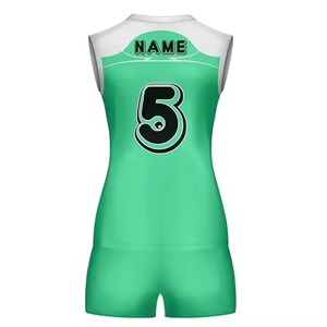 OEM Wholesale Professional SImple Design Custom Logo And Size <b>Volleyball</b> Uniform Top Quality Best Selling <b>Sets</b> Printed Technics - Product Image 3