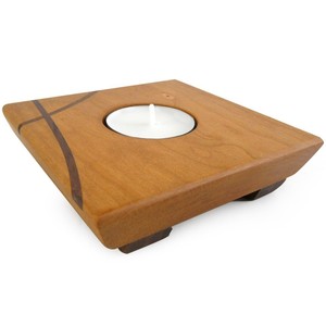 Élégant porte-bougie en bois de Jodhpur - Bois de Sheesham - Prix de gros - Product Image 3