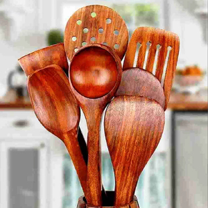 Utensilios para Ensaladas Ecológicos Aptos para Lavavajillas, Último Modelo, Hechos en India para el Hogar y la Cocina - Product Image 1